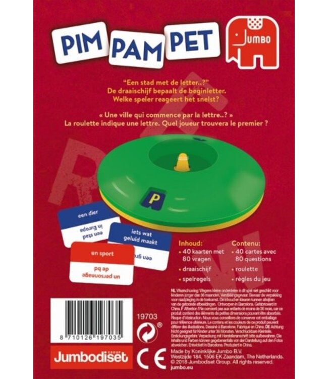 Jumbo | Pim Pam Pet | Original | 8+