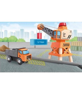 Hape Hape | Railway | Large Boom Crane | 3+