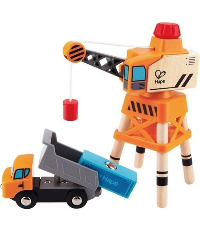 Hape | Large Boom Crane | 3+