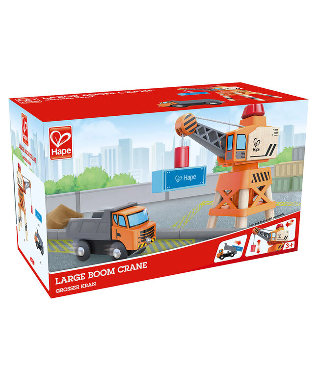 Hape | Large Boom Crane | 3+