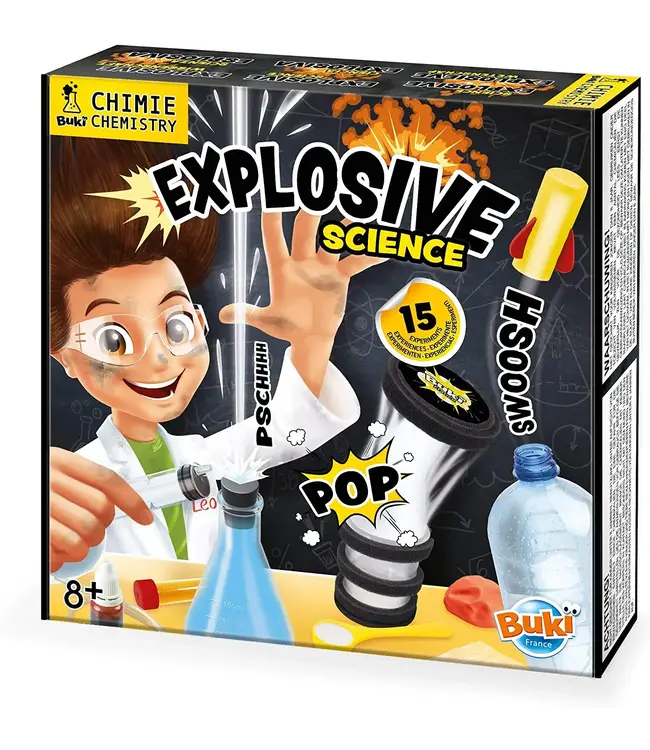 Buki | Chimie Chemistry | Explosive Science | 14 in 1  | 8+