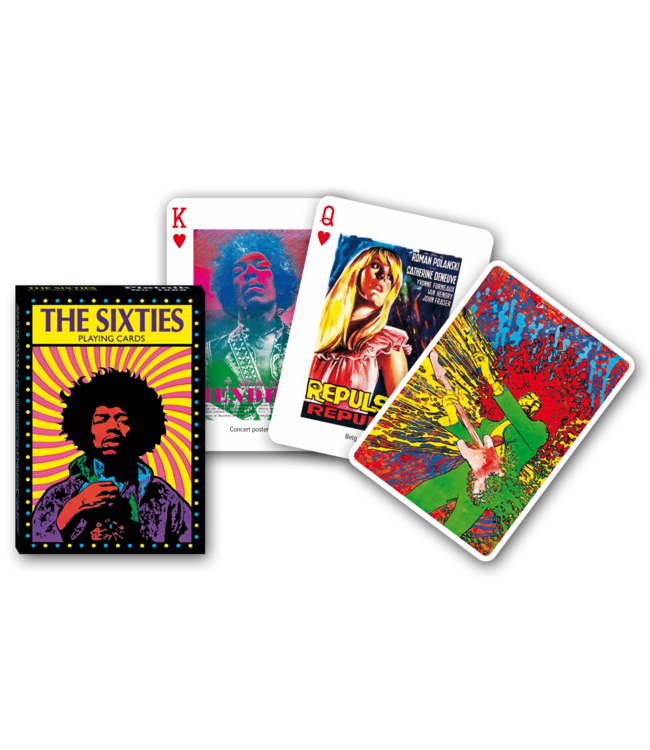 Piatnik | Speelkaarten | The Sixties  | Single Deck
