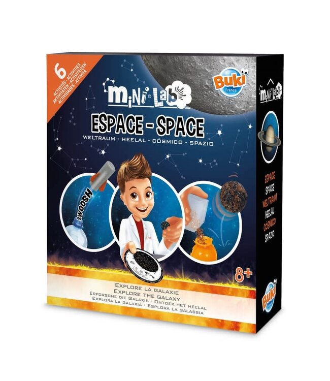 Buki | Mini Labo | Experimenten | Heelal | 8+