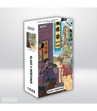 Plastoy | Puzzel | 48 x 68 cm | Blake en Mortimer | 1000 stukjes