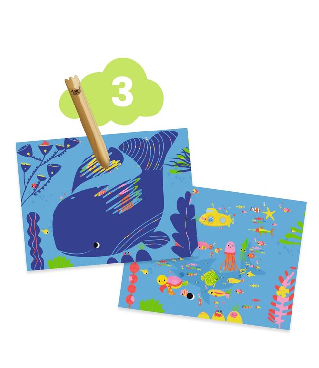 Djeco | 6 creatieve activiteiten | the Mouse and his Friends | +18 maanden