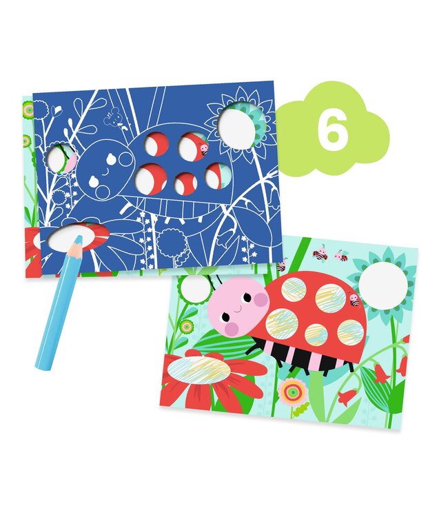 Djeco | 6 creatieve activiteiten | the Mouse and his Friends | +18 maanden