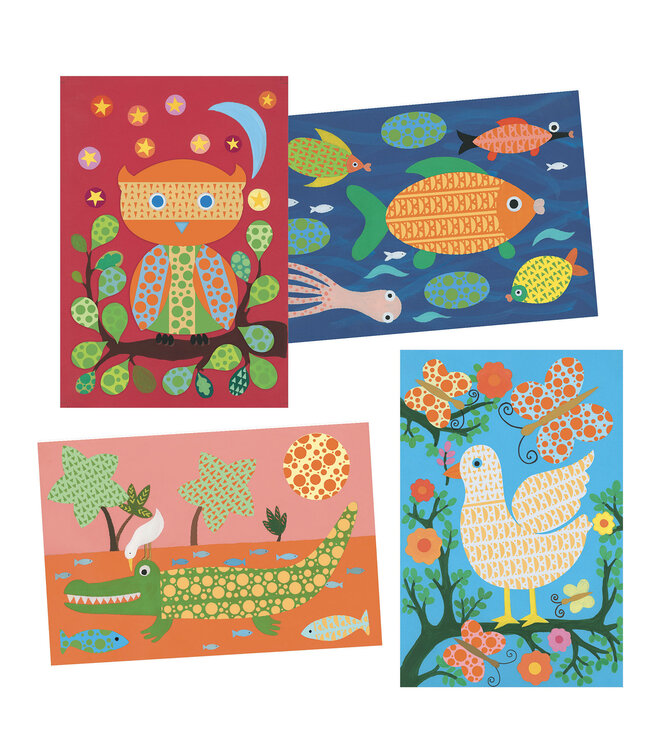 Djeco | Masking tape and painting | Oh, it's Magic! | 3 - 6 jaar