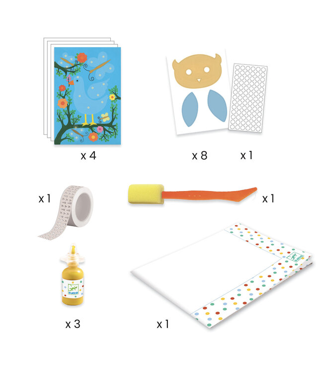 Djeco | Masking tape and painting | Oh, it's Magic! | 3 - 6 jaar