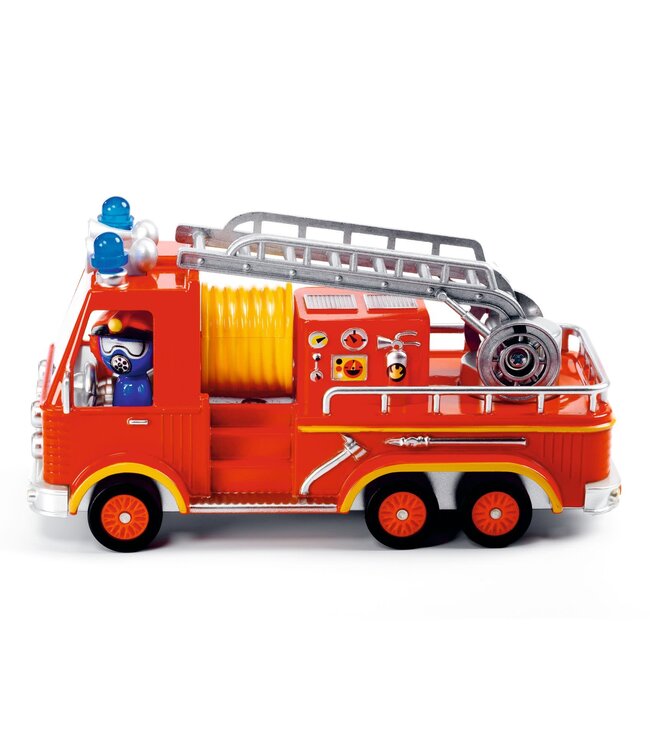 Djeco | Crazy Motors | Metalen Auto | Captain Fire | 11,5 cm | 3+