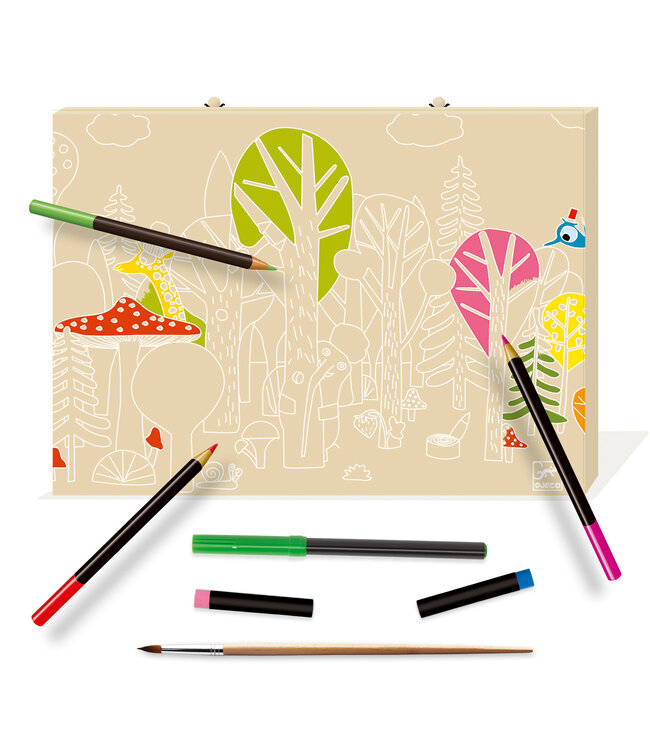 Djeco | Big Color Box | 88 delig | 6+