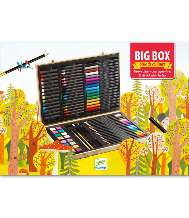 Djeco | Big Color Box | 88 delig | 6+