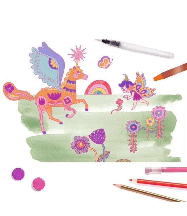 Djeco | Sparkling box of Colours | 60 delig | 6+