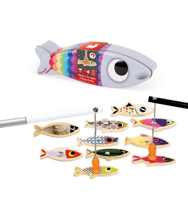 Janod Spel | Magnetisch Visspel | Sardine | 2+