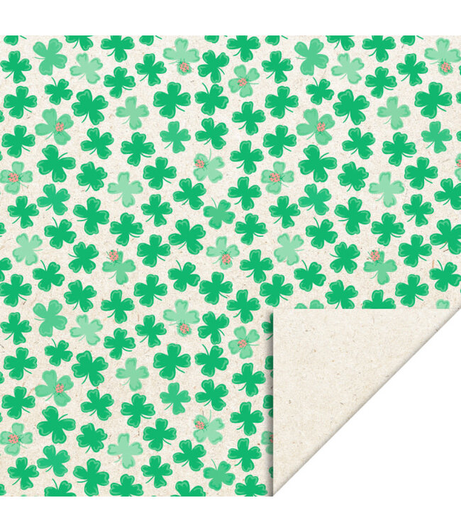 HOP Cadeaupapier | Luck Green | 70 cm x 3 mtr