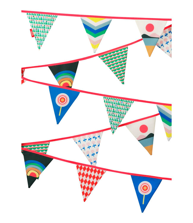 Engel | Slinger | Vlaggenlijn | Sun | 24 vlaggen | 12 meter