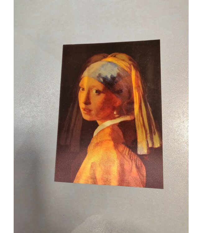 Lenticulaire Kaart Bewegend | Jan Vermeer