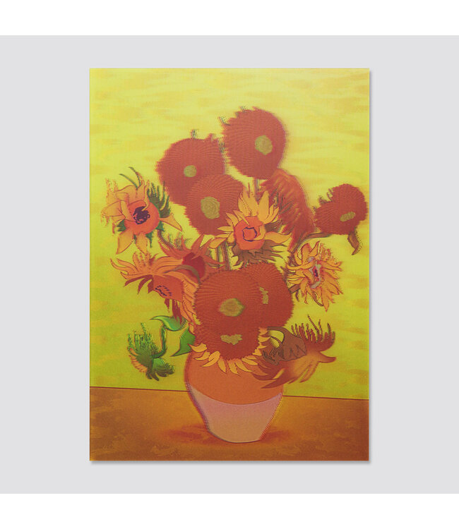 Lenticulaire Kaart Bewegend | Vincent van Gogh | After Sunflowers