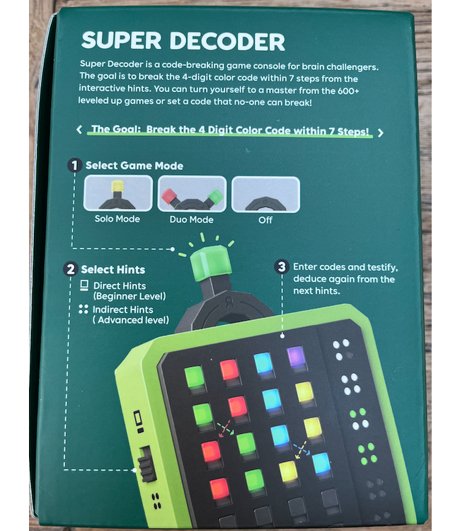 GiiKER | Super Decoder  | Code-Breaking Game | 600 levels | 5+