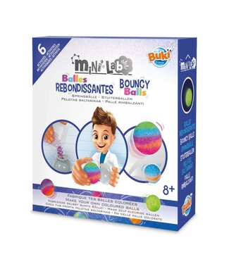 Buki | Mini Lab | Bouncy Balls | Stuiterballen maken | 8+