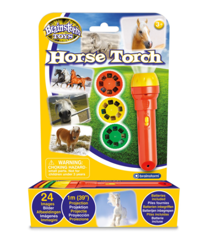 Brainstorm Toys | Zaklamp Projector | Torch & Projector | Horse | 3+