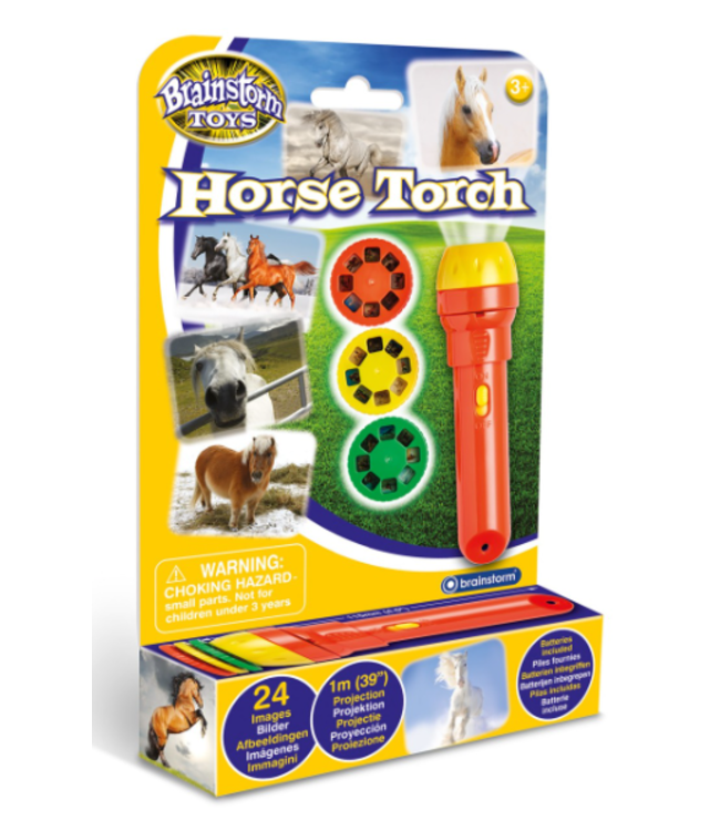Brainstorm Toys | Zaklamp Projector | Torch & Projector | Horse | 3+