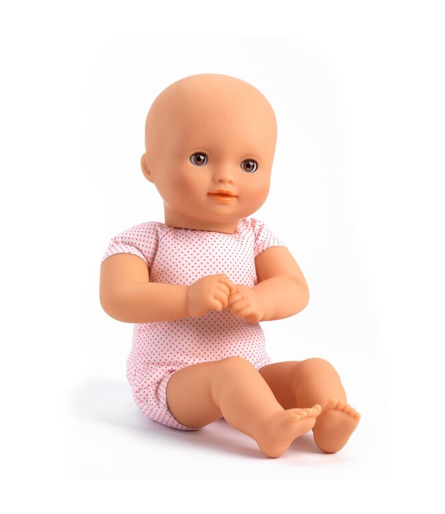 Djeco | Pomea Poppen Collectie | Baby Flora | 32 cm |+18 mnd