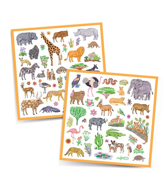 Djeco | Stickers | Kenia | 160 stuks | 4+