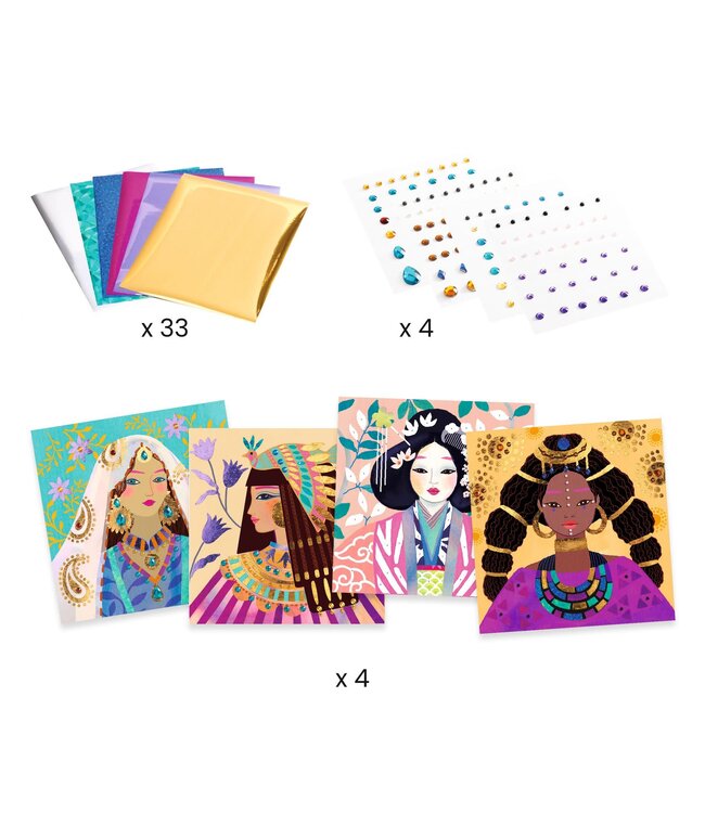 Djeco | Metal & Gems | Kostbare Sieraden | 5 - 8 jaar