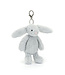 Jellycat Jellycat | Bashful Bunny Silver | Bag Charm | 28 cm