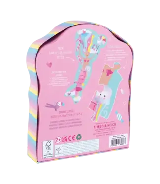 Floss & Rock Floss & Rock | Jigsaw Puzzle in Shaped Box | 12 delig | Fantasy | 2+