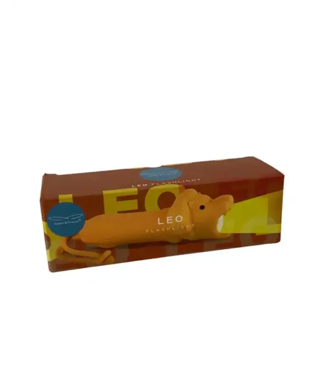 Rabbit & Friends | Leeuw | Oplaadbare Zaklantaarn | Siliconen | 25cm | 2+