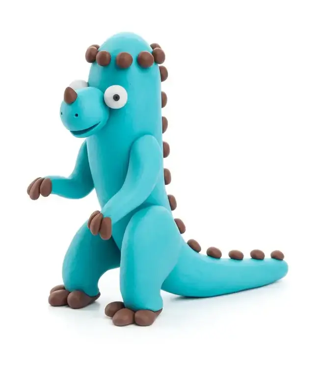 Hey Clay | Set voor 6 Dieren | Dinos | 13 kleuren | 3+