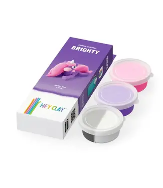 Hey Clay Hey Clay | Regenboog Eenhoorn | Brighty | 5 kleuren | 3+