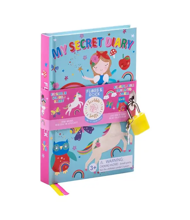 Floss & Rock | My Secret Diary | Scented | Rainbow Fairy | 5+