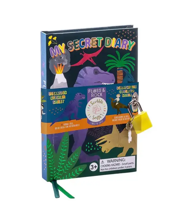 Floss & Rock | My Secret Diary | Scented | Dino | 5+