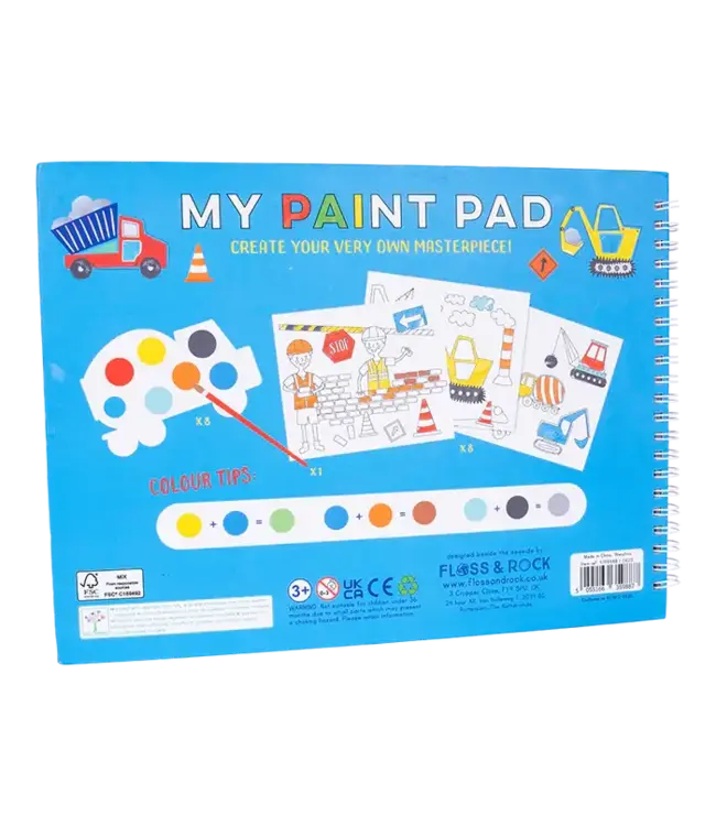 Floss & Rock | My Painting Pad | Construction | 3+