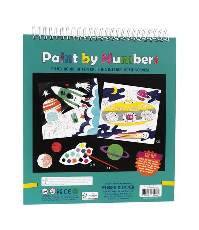 Floss & Rock | Paint by Numbers | Space | 5+