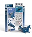 Eugy Eugy | 3D Cardboard Model Kit | Prehistoric Life | Mosasaurus | 6+