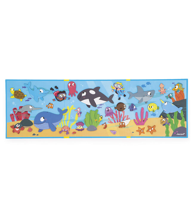 Janod | Magneti Stories | Zeedieren | 3 - 8 jaar