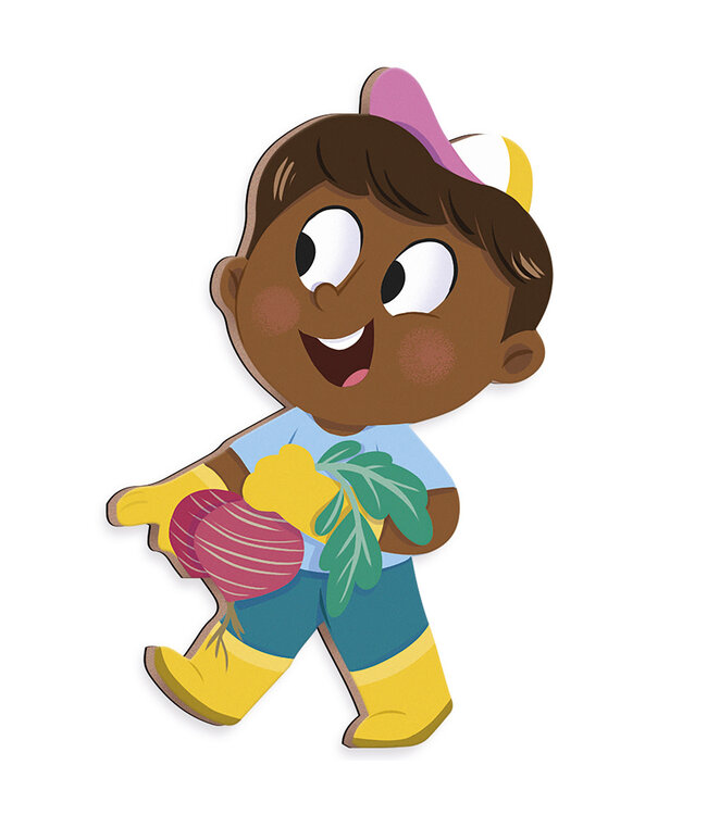 Janod | Magneti Stories | De Moestuin | 3 - 8 jaar