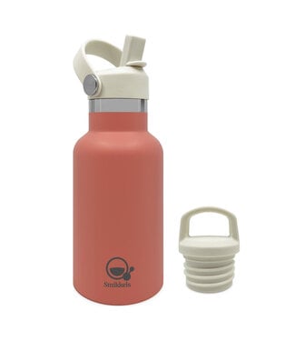 ﻿Smikkels | RVS Thermos drinkfles 350ml | Roze