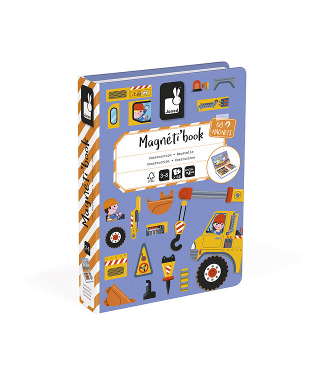 Janod | Magnetibook | Constructie | 3 tot 8 jaar