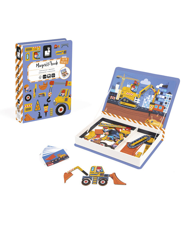 Janod | Magnetibook | Constructie | 3 tot 8 jaar