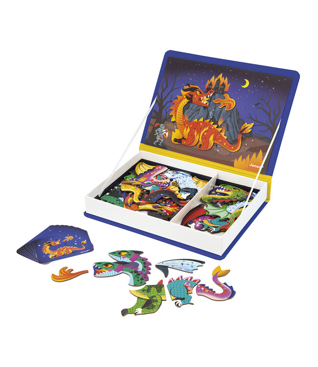 Janod | Magnetibook | Draken | 3 tot 8 jaar