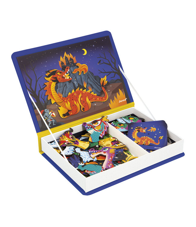 Janod | Magnetibook | Draken | 3 tot 8 jaar