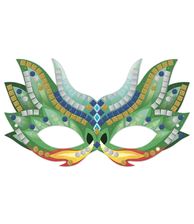 Janod | Atelier | Mozaiek Foamstickers | Mozaiek maskers | 5+