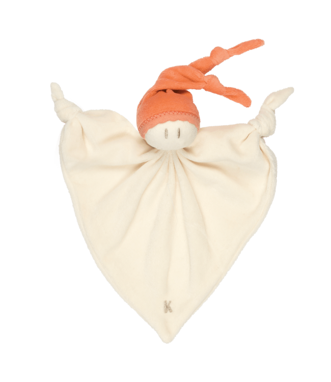 Keptin-Jr | Lappenpop Comforter | Zmooz | Mandarin Orange | +9 maanden