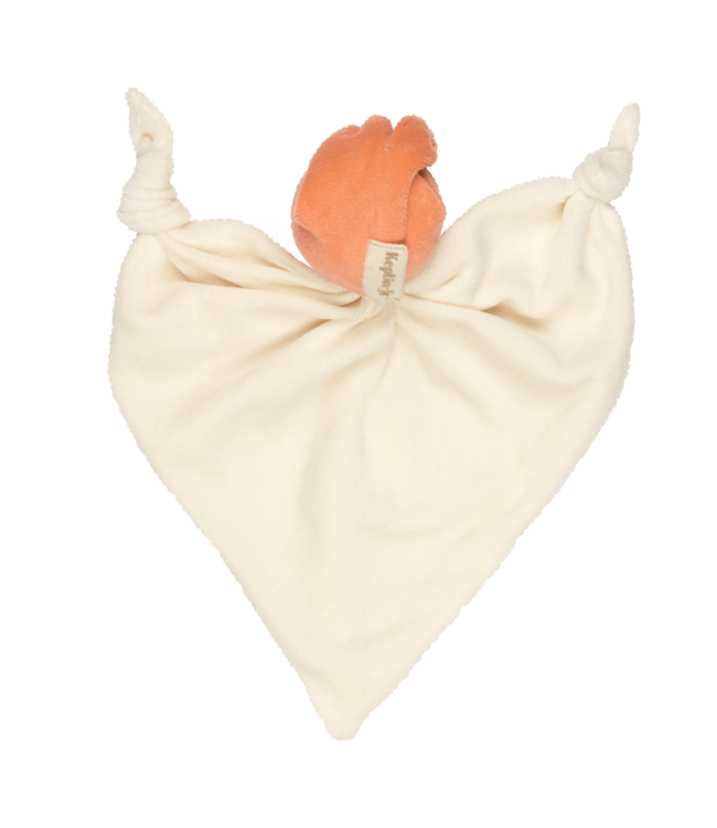 Keptin-Jr | Lappenpop Comforter | Zmooz | Mandarin Orange | +9 maanden