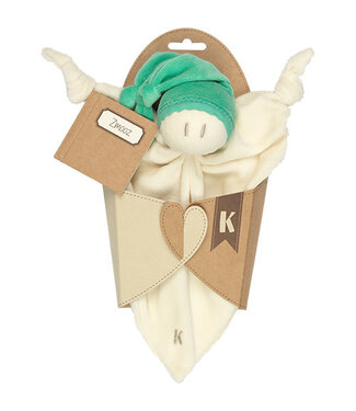 Keptin Jr Keptin-Jr | Lappenpop Comforter | Zmooz | Aqua Green | +9 maanden