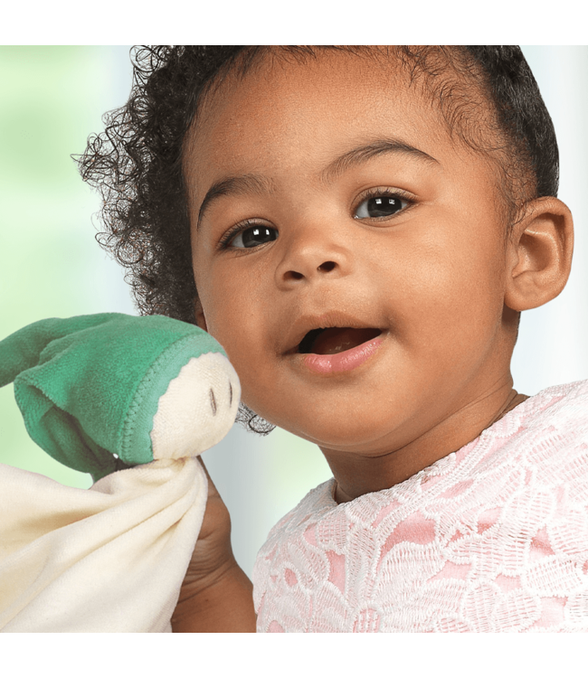 Keptin-Jr | Lappenpop Comforter | Zmooz | Aqua Green | +9 maanden